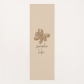 Eenvoudig Leven Minimalisme Yoga Mat (Voorkant)