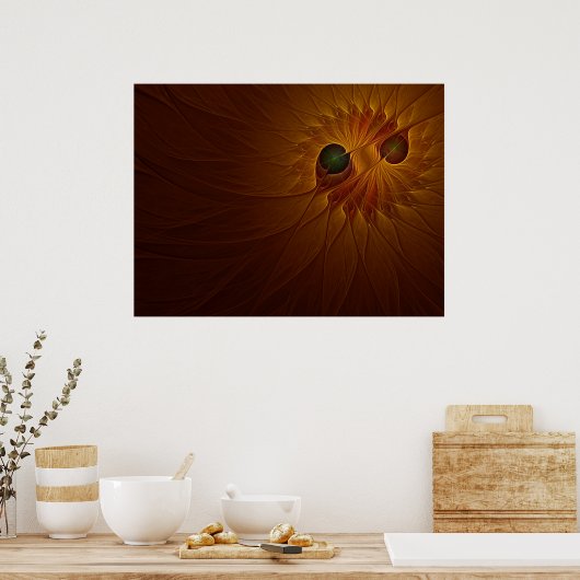 Eenvoudig leven poster (Keuken)