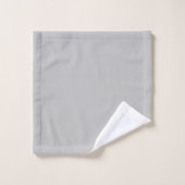 Eenvoudig Lichtgrijs Authority® Bad Handdoek (Wasdoekje)
