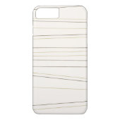 Eenvoudig lijnen Case-Mate iPhone case (Achterkant)