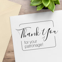 Eenvoudig Lijst dank u