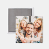 Eenvoudig Lijst Moderne Foto Holiday Magneet (Voorkant / Achterkant)