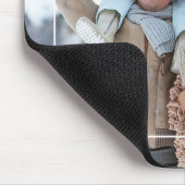 Eenvoudig Lijst Voeg je foto met liefde toe Muismat (Hoek)