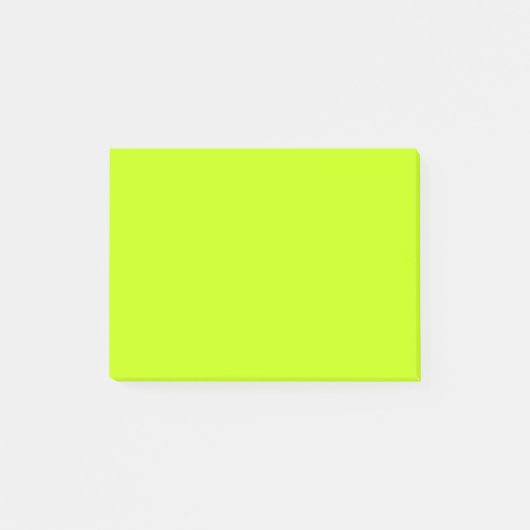 Eenvoudig Lime Green Post-it® Notes (Voorkant)