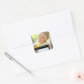 Eenvoudig lint Afstuderen gunst Stickers (Envelop)