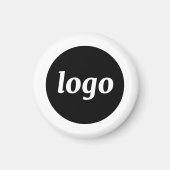 Eenvoudig Logo Bedrijf Magneet (Voorkant)