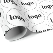 Eenvoudig Logo bedrijfspatroon papier voor het opv (Rol Hoek)