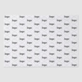 Eenvoudig Logo-bedrijfspatroon Tissuepapier (Voorkant)