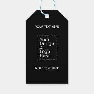 Eenvoudig logo en ontwerptekst Zakelijke branding  Cadeaulabel