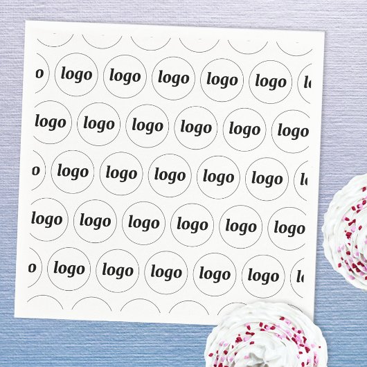 Eenvoudig Logo-patroon Servet