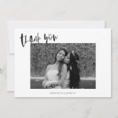 Eenvoudig logo voor bedankt creditcard (Voorkant)