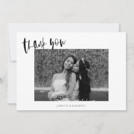 Eenvoudig logo voor bedankt creditcard