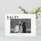 Eenvoudig logo voor bedankt creditcard (Staand voorkant)