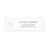 Eenvoudig logo voor retournering etiket (Voorkant)