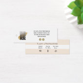 Eenvoudig Logo wasgoed label wasgoed Mini Visitekaartjes (Bureau)