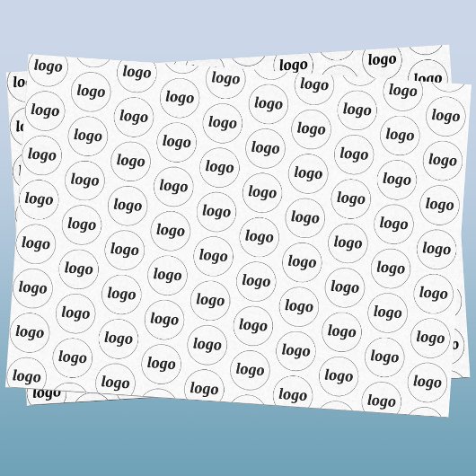 Eenvoudig Logo Zakelijk Patroon Tissuepapier