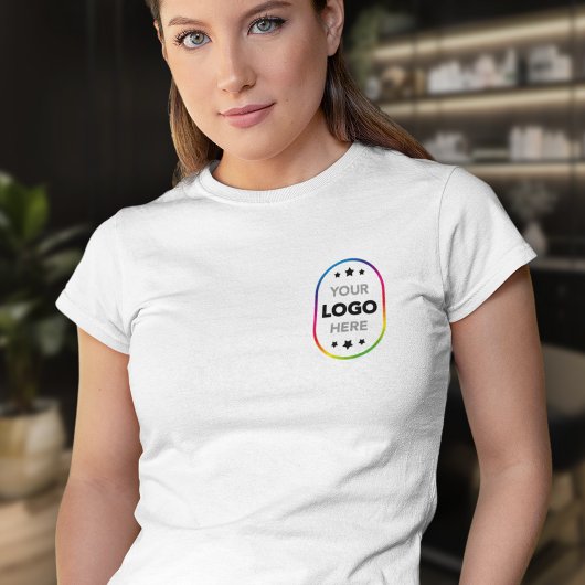 Eenvoudig Logo Zakelijk T-shirt