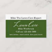 Eenvoudig lokaal Visitekaartje voor zorgverlening (Voorkant)