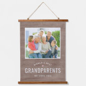 Eenvoudig Losse, persoonlijke cadeaufotowandtapes Hangend Wandkleed (Voorkant)