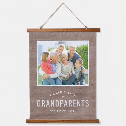 Eenvoudig Losse, persoonlijke cadeaufotowandtapes Hangend Wandkleed (Voorkant)