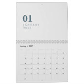 Eenvoudig Luxe Design Kalender (Jan 2027)