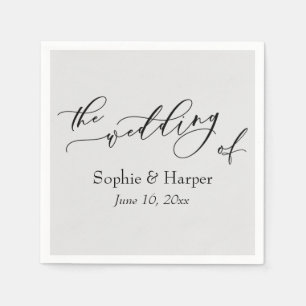 Eenvoudig Luxe Script Lettertype Het Huwelijk Van Servet