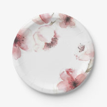 Eenvoudig maar Elegant Cherry Blossom | Bord papie