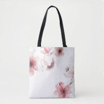 Eenvoudig maar Elegant Cherry Blossom | Canvas tas