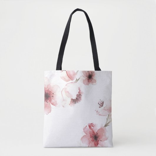 Eenvoudig maar Elegant Cherry Blossom | Canvas tas (Voorkant)