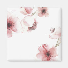 Eenvoudig maar Elegant Cherry Blossom | Magneet