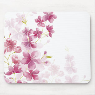 Eenvoudig maar Elegant Cherry Blossom   Mousepad Muismat