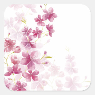 Eenvoudig maar Elegant Cherry Blossom   Sticker
