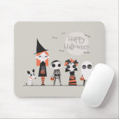 Eenvoudig maar elegant Halloween | Muismat (Met muis)