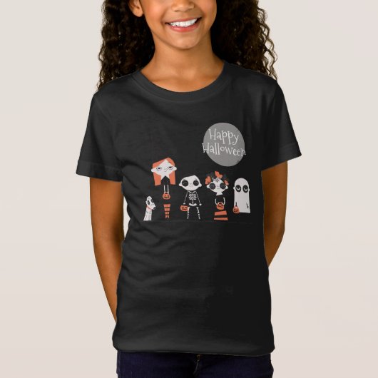 Eenvoudig maar elegant Halloween | Shirts (Voorkant)