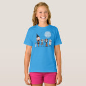 Eenvoudig maar elegant Halloween | Sleeve Shirt (Voorkant volledig)