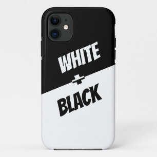 Eenvoudig maar elegant zwart en wit! Hoesje-Mate i Case-Mate iPhone Case