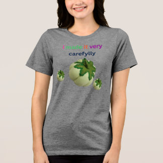 Eenvoudig maar er zeer goed uitziend Klassiek T-sh Tri-Blend Shirt