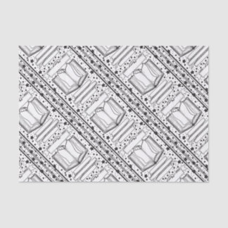 Eenvoudig, maar krachtig boek zonder naadloos patr tissuepapier