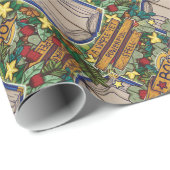 Eenvoudig, maar krachtig design voor spelletpatron cadeaupapier (Rol Hoek)