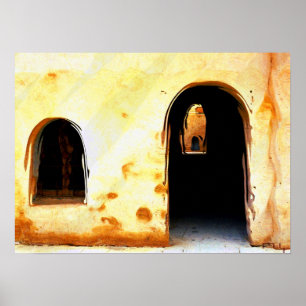 eenvoudig maar mooi huis poster