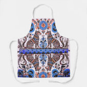 eenvoudig Madhubani-schilderij Schort (Voorkant)