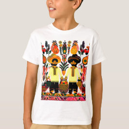 eenvoudig Madhubani-schilderij T-shirt