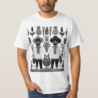 eenvoudig Madhubani-schilderij T-shirt