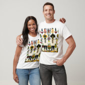 eenvoudig Madhubani-schilderij T-shirt (Unisex)