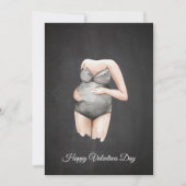 Eenvoudig mamma om Valentijnsdag cadeau te zijn Feestdagenkaart (Voorkant)