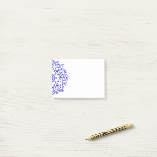 Eenvoudig Mandala 2 Post-it® Notes (Op bureau)