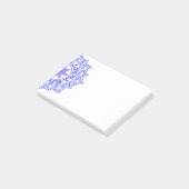 Eenvoudig Mandala 2 Post-it® Notes (Schuin)