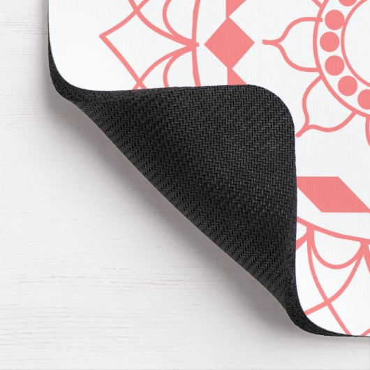 Eenvoudig Mandala Muismat (Hoek)