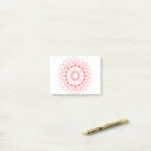 Eenvoudig Mandala Post-it® Notes (Op bureau)