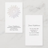 Eenvoudig Mandala Visitekaartje (Voorkant / Achterkant)